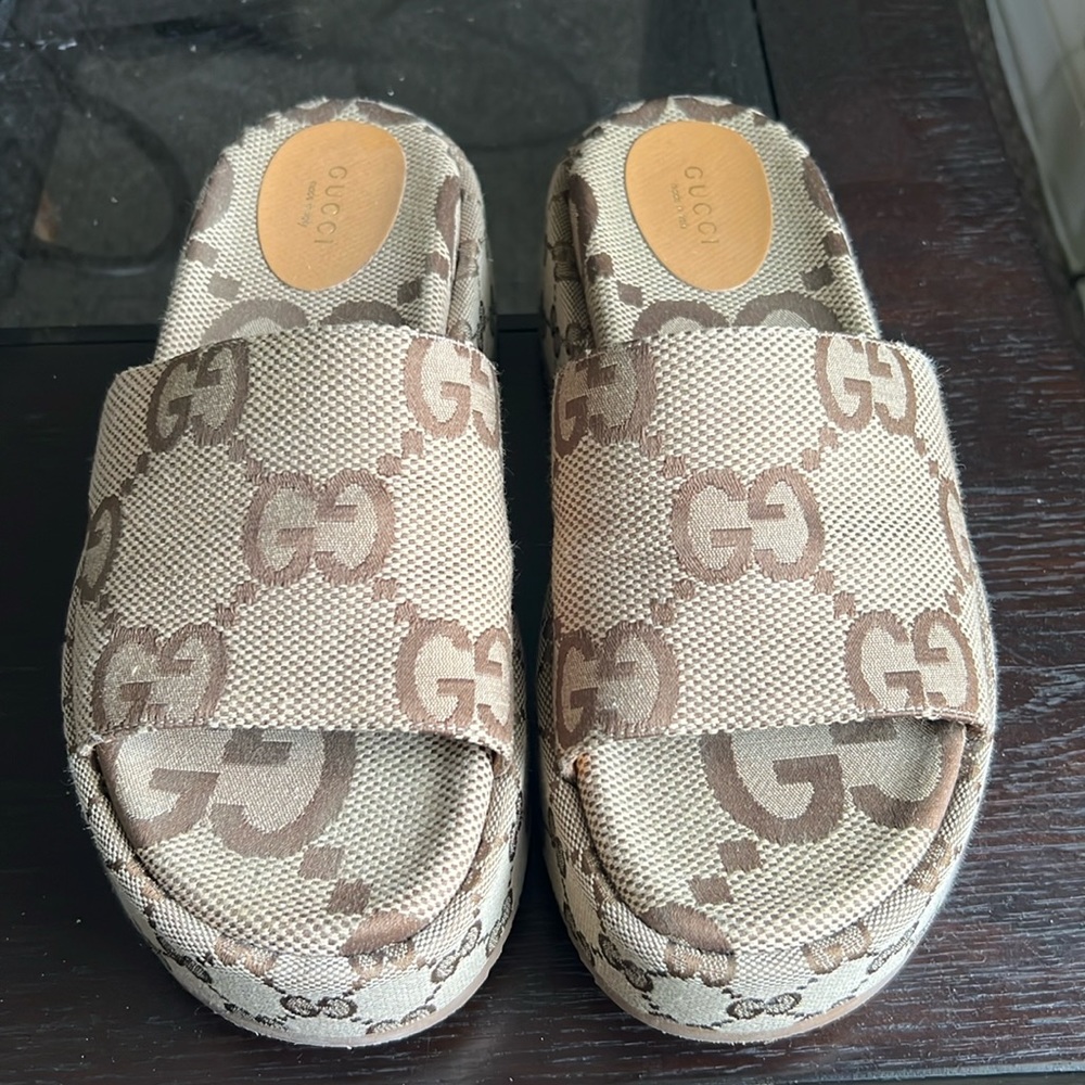 Gucci Platform Slide Sandal